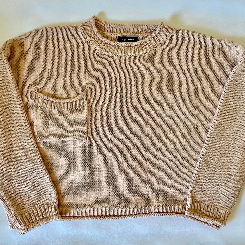 Knit Pocket Sweater